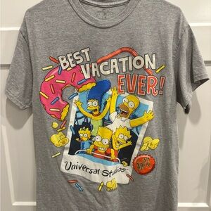 The Simpsons Universal Studios “Best Vacation Ever!” Graphic Tee Shirt M